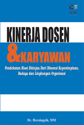 Sampul buku  Kinerja Dosen & Karyawan...